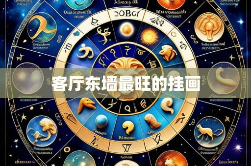 客厅东墙最旺的挂画