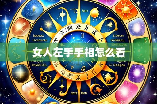 女人左手手相怎么看