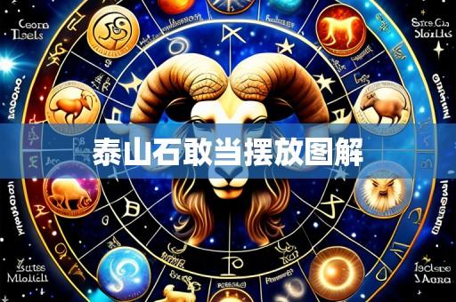 泰山石敢当摆放图解