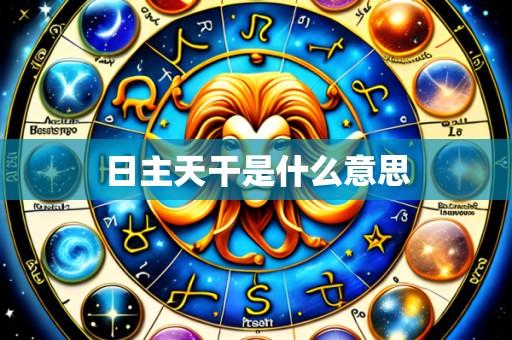 日主天干是什么意思