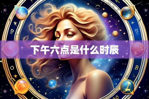 下午六点是什么时辰