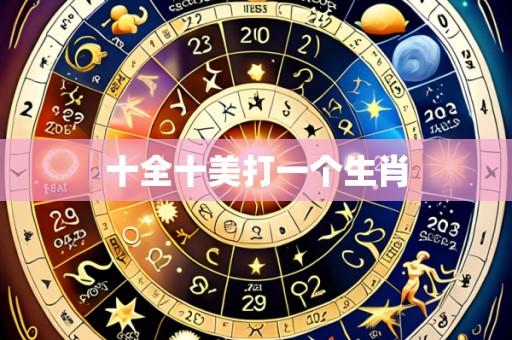 十全十美打一个生肖
