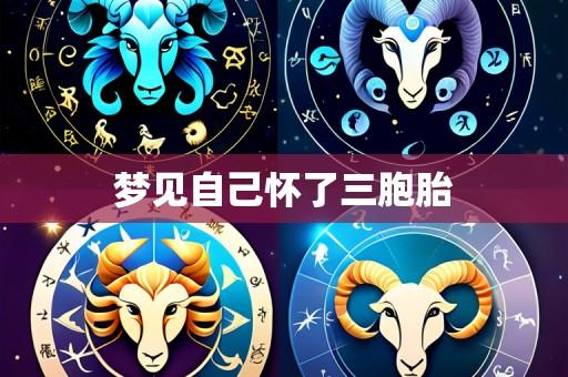 梦见自己怀了三胞胎