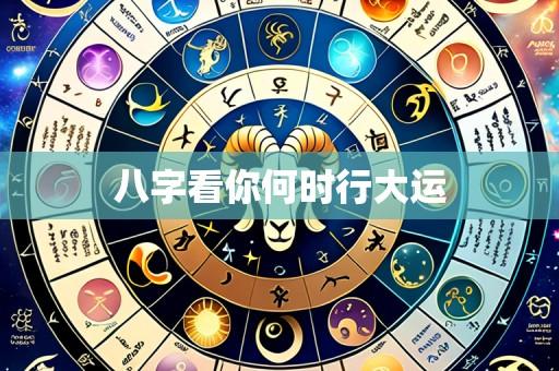 八字看你何时行大运