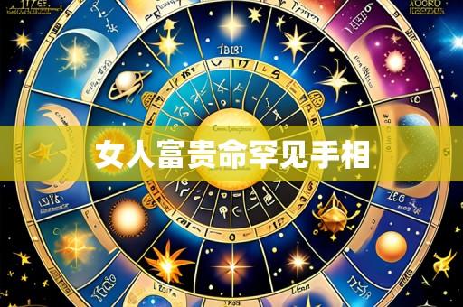 女人富贵命罕见手相