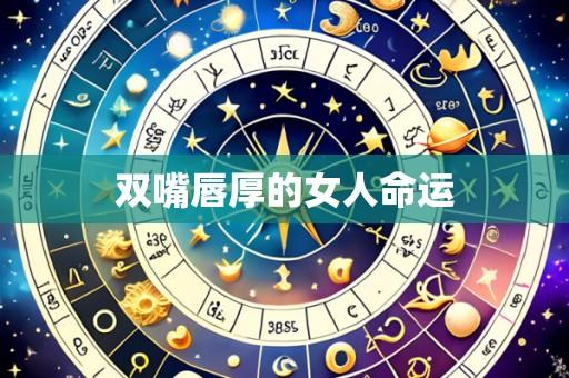 双嘴唇厚的女人命运