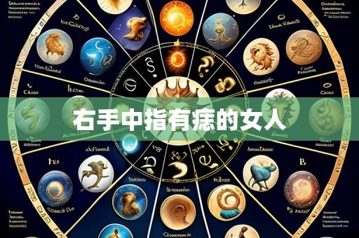右手中指有痣的女人
