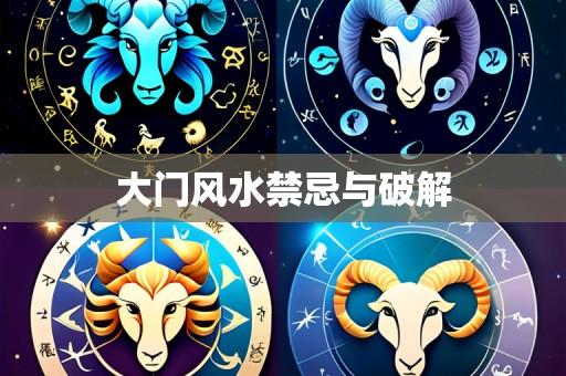大门风水禁忌与破解