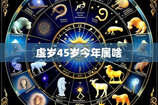 虚岁45岁今年属啥