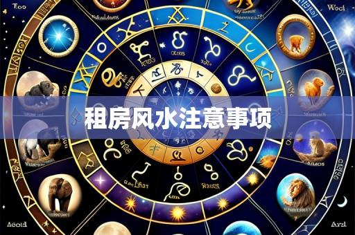 租房风水注意事项