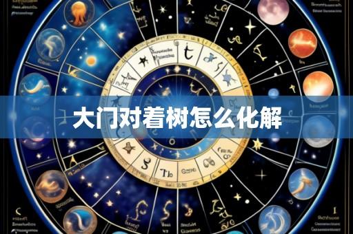大门对着树怎么化解