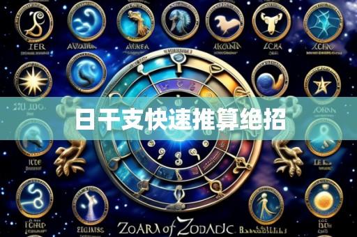 日干支快速推算绝招