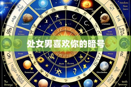 处女男喜欢你的暗号