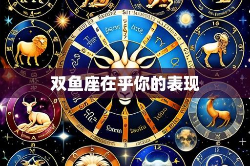 双鱼座在乎你的表现
