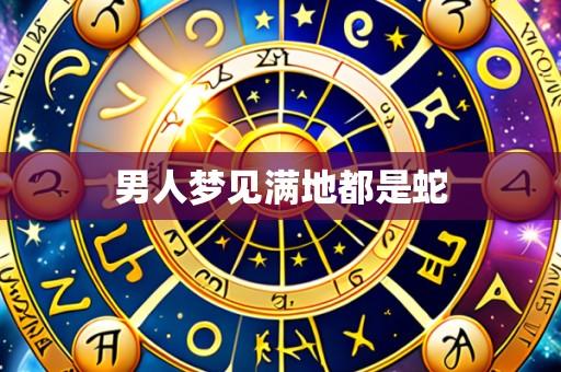 男人梦见满地都是蛇