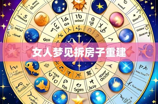 女人梦见拆房子重建