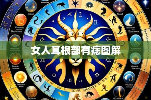 女人耳根部有痣图解