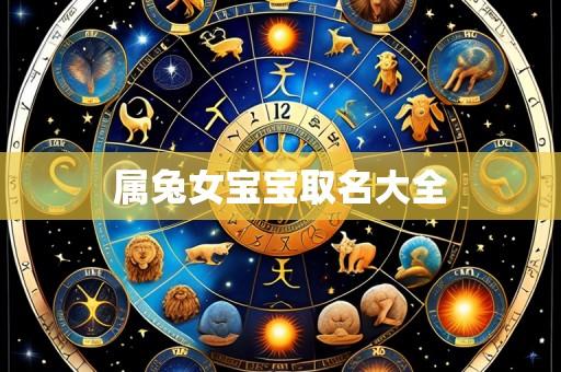 属兔女宝宝取名大全
