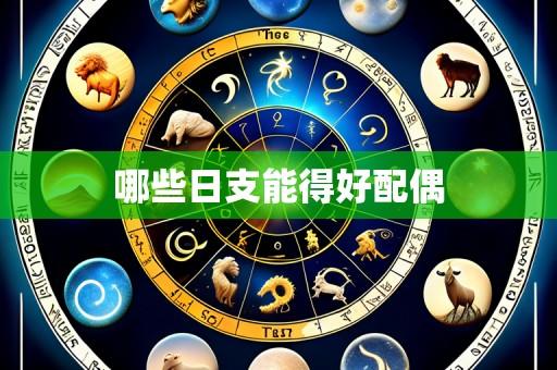 哪些日支能得好配偶