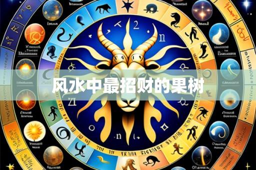 风水中最招财的果树
