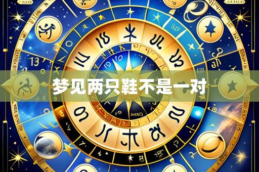 梦见两只鞋不是一对