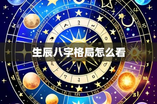 生辰八字格局怎么看