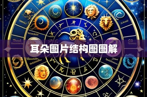 耳朵图片结构图图解