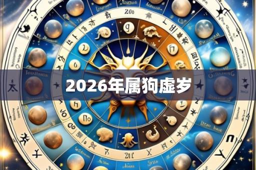 2026年属狗虚岁