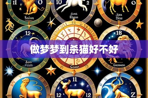 做梦梦到杀猫好不好