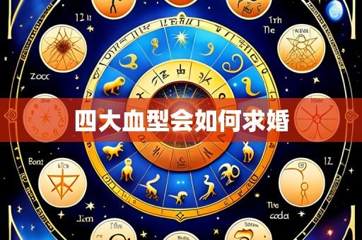 四大血型会如何求婚