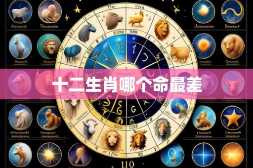 十二生肖哪个命最差