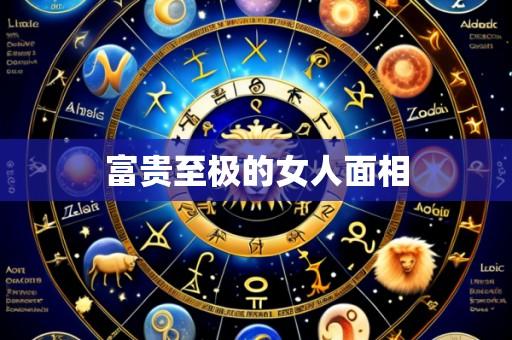 富贵至极的女人面相