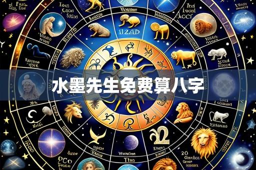 水墨先生免费算八字