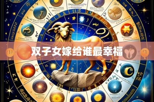 双子女嫁给谁最幸福