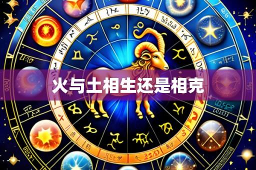 火与土相生还是相克