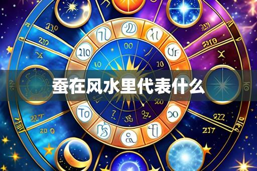 蚕在风水里代表什么