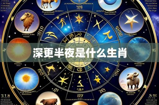 深更半夜是什么生肖