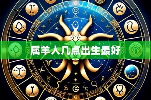 属羊人几点出生最好