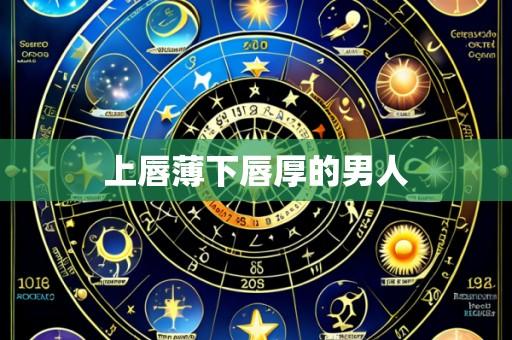 上唇薄下唇厚的男人