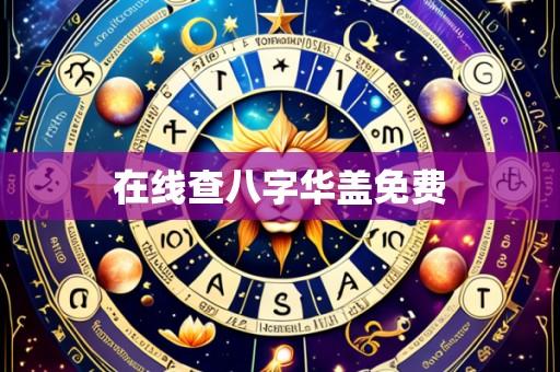 在线查八字华盖免费