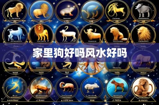 家里狗好吗风水好吗