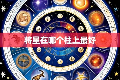 将星在哪个柱上最好