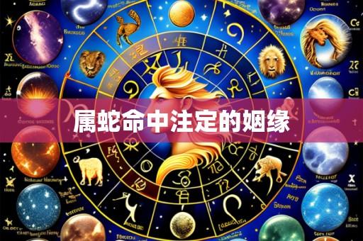 属蛇命中注定的姻缘