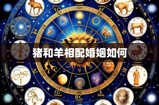 猪和羊相配婚姻如何