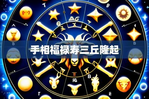 手相福禄寿三丘隆起