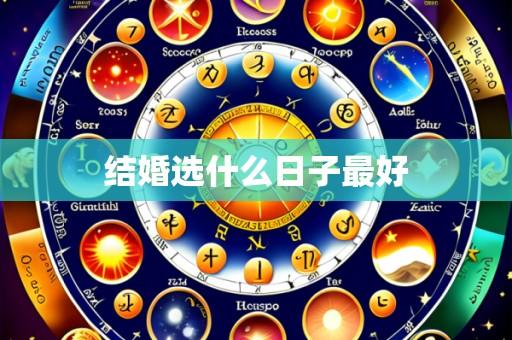 结婚选什么日子最好