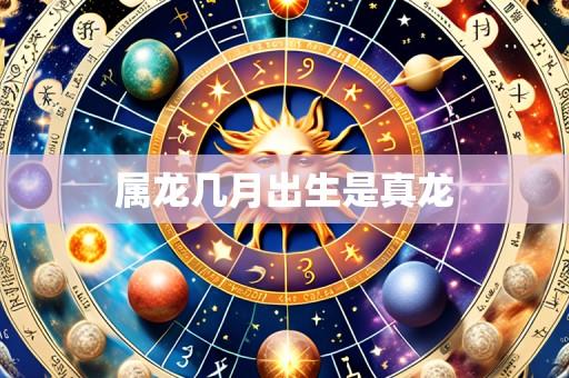 属龙几月出生是真龙