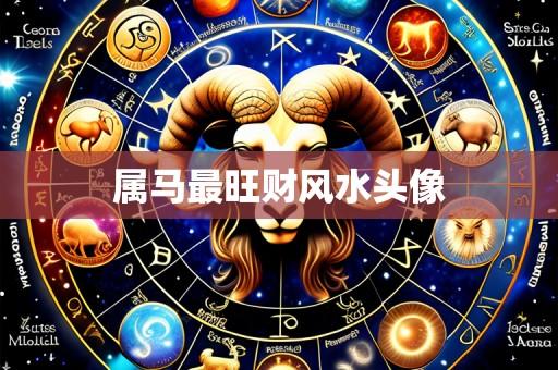 属马最旺财风水头像