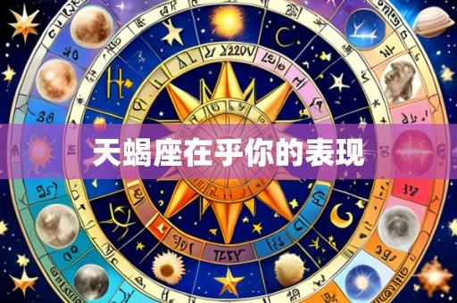 天蝎座在乎你的表现