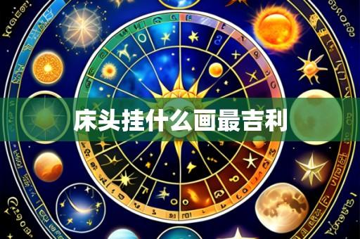 床头挂什么画最吉利